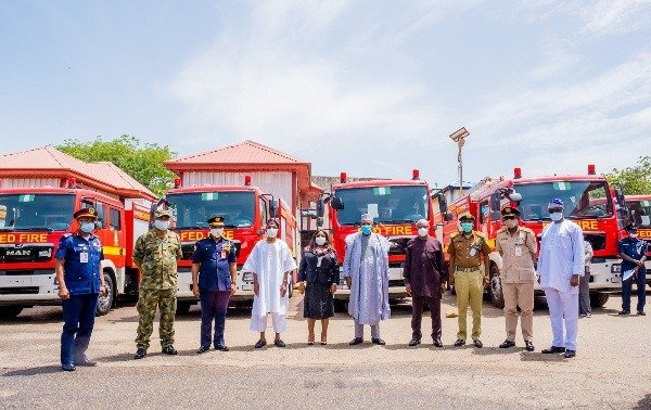 Interior Minister Rauf Aregbesola under heavy criticism for purchase of 10 Fire Service Trucks for ₦1.8 billion.
