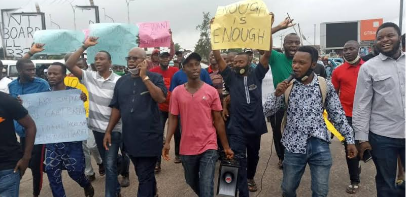 #EndSARS protesters return back to streets in Osogbo