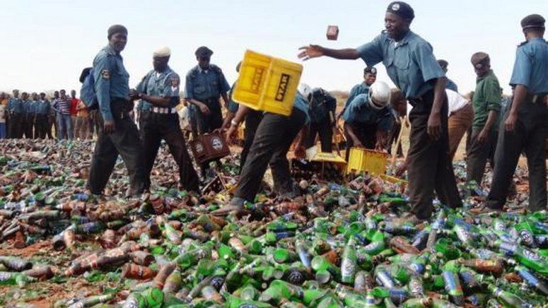 Hisbah Court destroys 20 trucks of Beer worth over N200 million in Kano