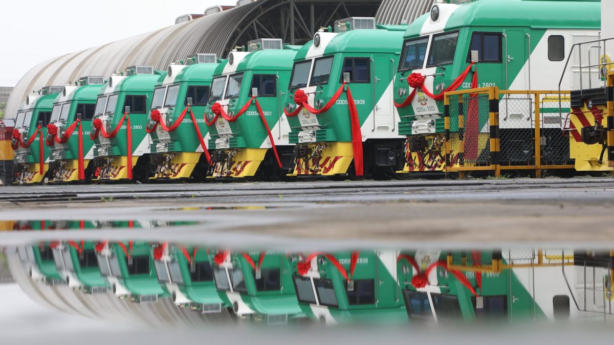 Malfunctioning locomotives train to be returned back to China