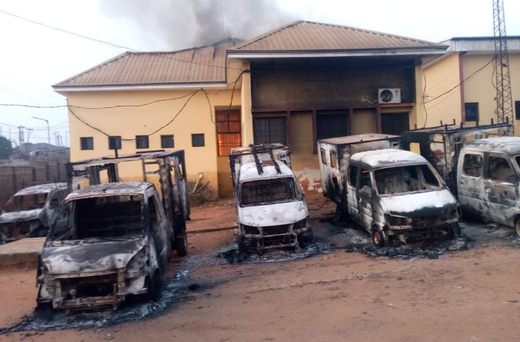 Magistrate Court in Anambra burn down by gunmen