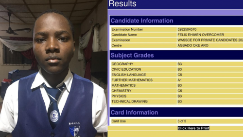 15-Year-Old Lagos Student Scores 300 in UTME