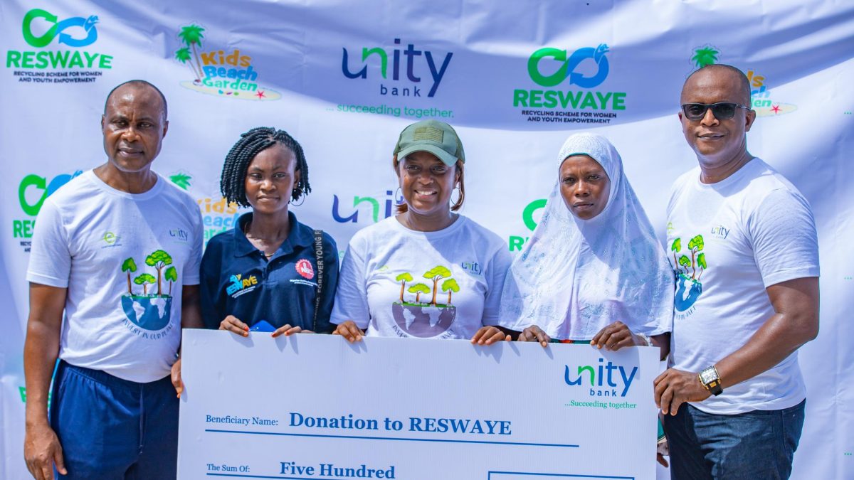 World Earth Day 2022: Unity Bank, RESWAYE Clean Lagos Beach, Plant Trees