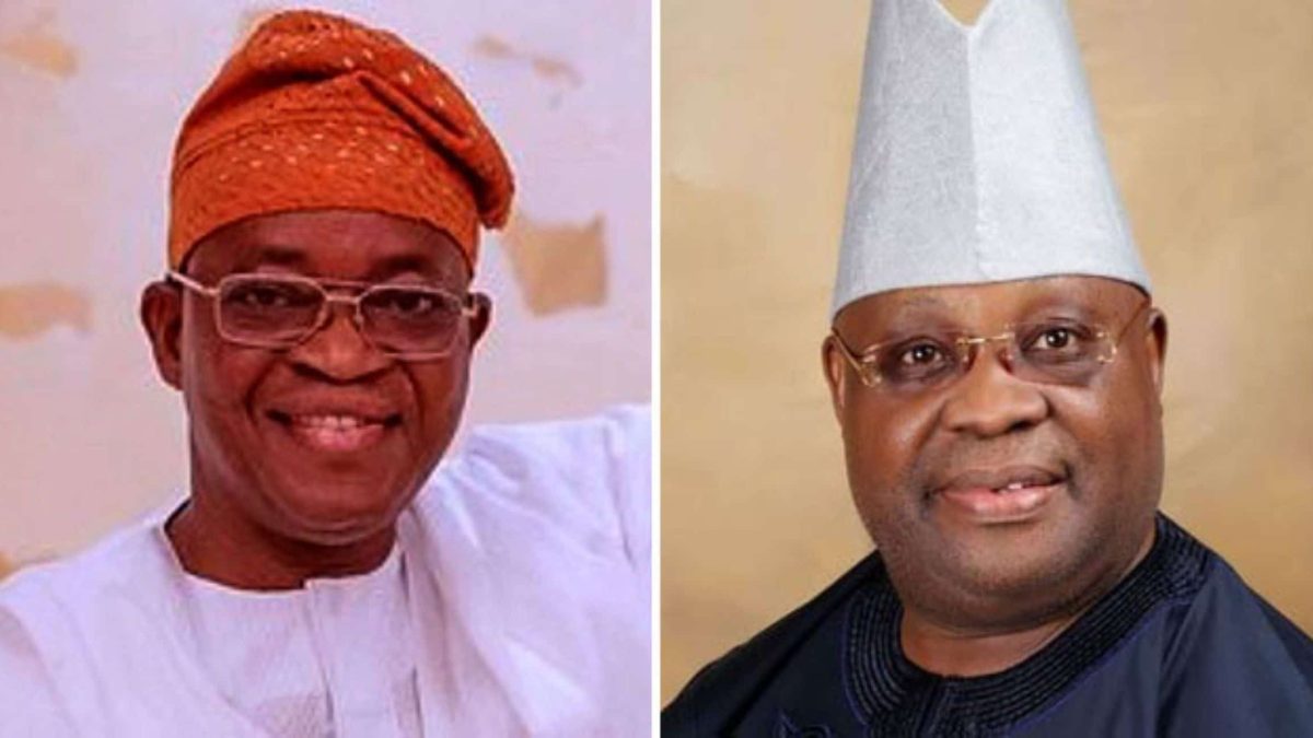 Oyetola, Adeleke set for round-2 in Saturday election.