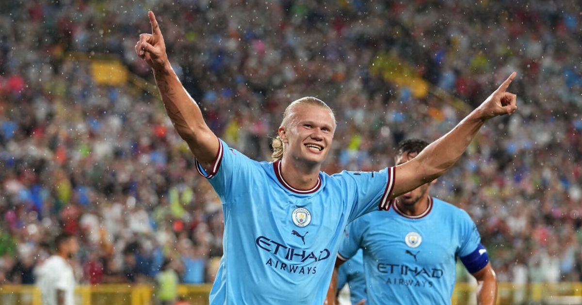 Erling Haaland scores on his debut as city beats Bayern in pre-season