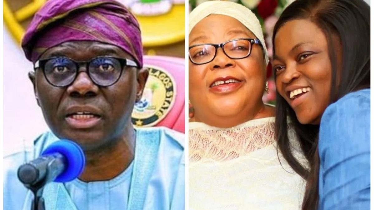 Sanwo-Olu Sympathize with Funke Akindele over mother’s death