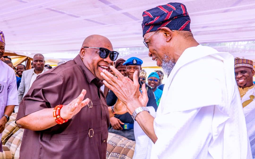 What you have started in Osun, I will complete, Adeleke assures Aregbesola in Osun