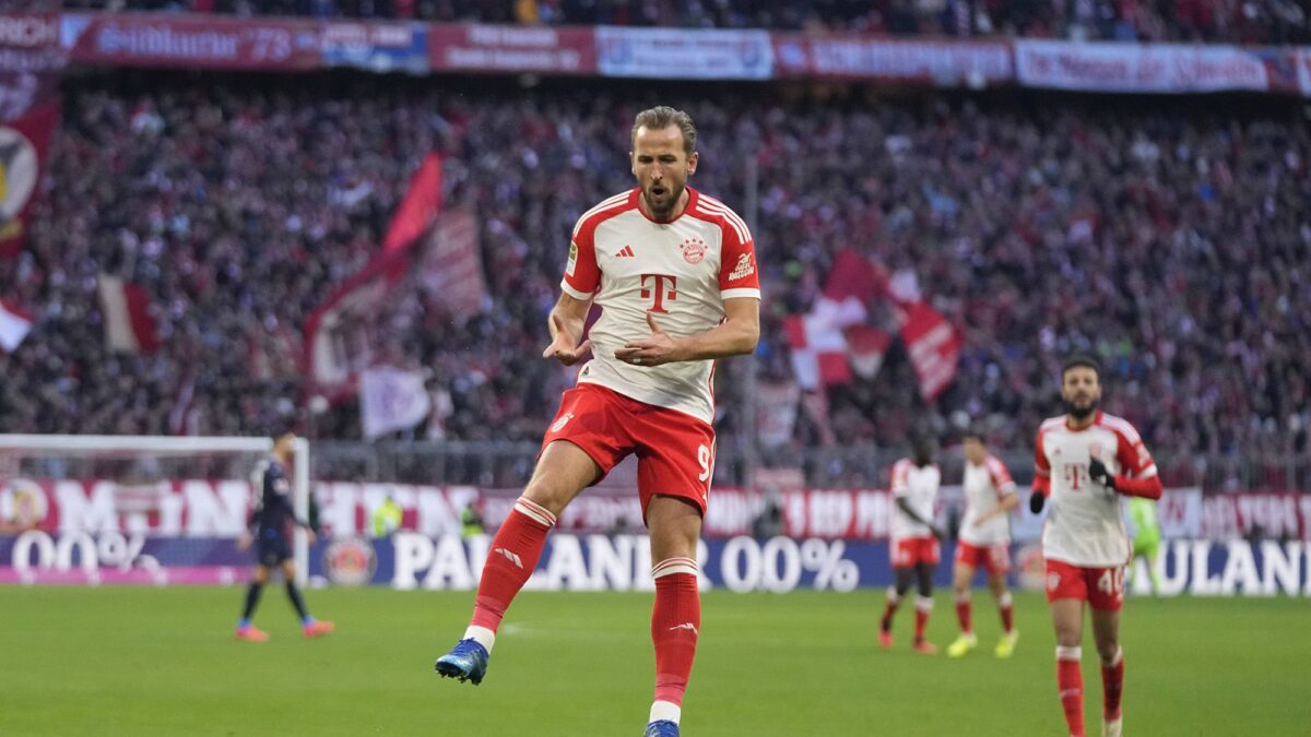 Harry Kane Wins first-ever trophy as Bayern Munich win Bundesliga